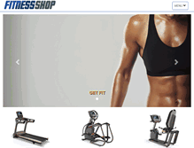 Tablet Screenshot of fit-shop.com